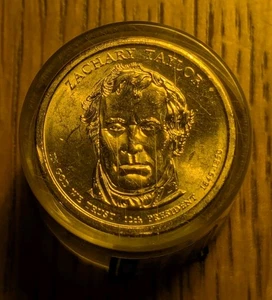 2009 P Zachary Taylor Presidential $1 Dollars 12 Sealed UNC Coins - Danbury Mint - Bild 1 von 4