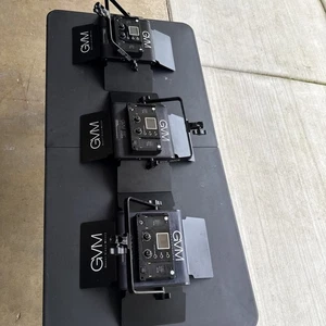 Great Video Maker GVM 800D-RGB LED Studio Video 3 Lights - Picture 1 of 11
