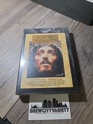 Jesus Of Nazareth (DVD, 2000) Complete Unedited Version Artisan 2 DVD's Sealed ! - Image 1 of 4