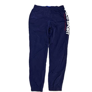 Vintage Youth Polo Sport Ralph Lauren Nylon Track Pants Joggers Lined  XL 18-20 - Picture 1 of 10