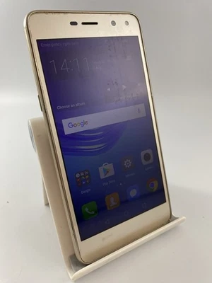 Huawei Y6 2017 Gold Unlocked 16GB 5.0" 13MP Android Touchscreen Smartphone - Image 1 of 4