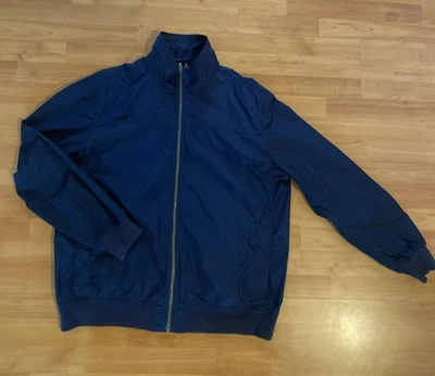 Abrigo Chaqueta Cortavientos Timberland Azul Marino Para Hombre - Talla XXL Preppy Náutico Foto 1 de 4