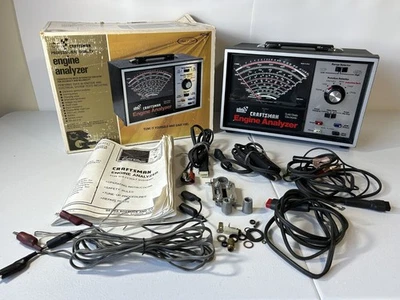 Analizador electrónico de motor de estado sólido Sears Craftsman 28-21040 con accesorios Foto 1 de 4