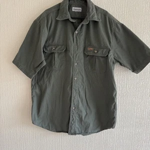 Carhartt Men's Shirt Green XL short sleeve - Picture 1 of 4