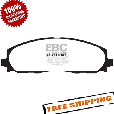 Pastillas de freno delanteras EBC DP41888R Yellowstuff para Jeep Wrangler JL 2018-2023 Foto 1 de 4