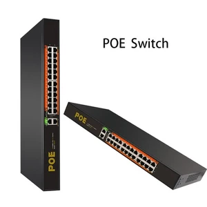 RJ45 Hub Internet Splitter Extender POE switch Ethernet Network Switch VLAN - Picture 1 of 9