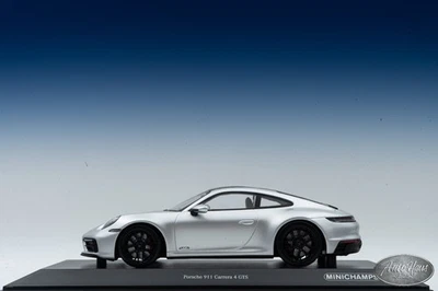 1/18 Minichamps 2023 Porsche 911 (992) GTS SILVER 🤝OPEN FOR TRADE🤝 - Image 1 of 4