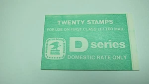 1985 U.S. Stamp Booklet Scott # BK143 (20 of Scott # 2113 "D" 22 cent Stamps - Picture 1 of 2