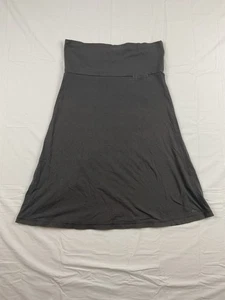 Kavu Fold Over Waist Skirt XS Gray Cotton Casual Travel Outdoor Minimalist - Picture 1 of 6