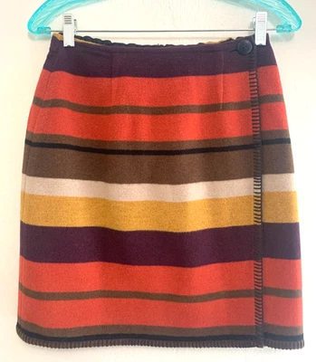 Falda envolvente Ann Taylor, inspirada en manta navajo Foto 1 de 4