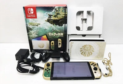 Nintendo Switch OLED 64GB Legend of Zelda Tears of the Kingdom Edition Japan VG - Image 1 of 4