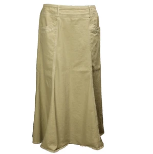 New York Clothing Company Baumwollmischung Midirock Fit & Flare Treibholz 12 - Bild 1 von 23