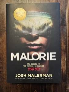 Josh Malerman MALORIE A Bird Box Novel SIGNED 1st Edition 1st Printing - Picture 1 of 10