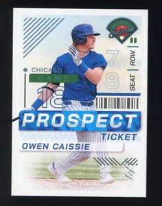 2024 Panini Prospect Edition Prospect Ticket Owen Caissie ONE OF ONE 1/1 - Picture 1 of 2
