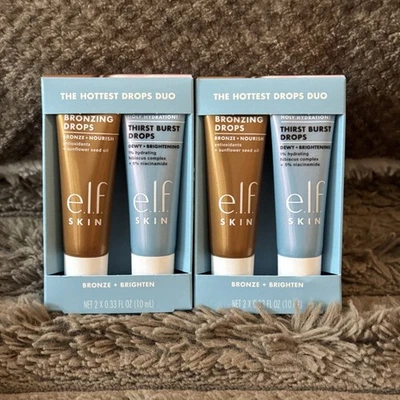 (2) e.l.f. Skin Hottest Duo: Holy Hydration взрыв жажды и бронзирование - Изображение 1 из 3