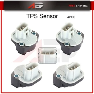 Set of 4 Fits 1999-2006 Jeep Grand Cherokee 4.7L Throttle Position Sensor TPS - Picture 1 of 11