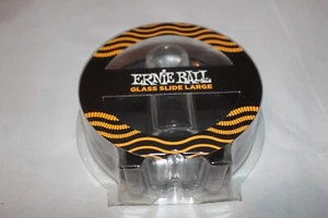 ERNIE BALL BOROSILICATE GLASS ELECTRIC ACOUSTIC PINKY GUITAR SLIDE LARGE - Picture 1 of 4