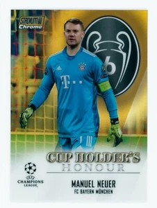 2020-21 Manuel Neuer Topps Stadium Club Chrome Gold Refractor Bayern 29/50 - Bild 1 von 3