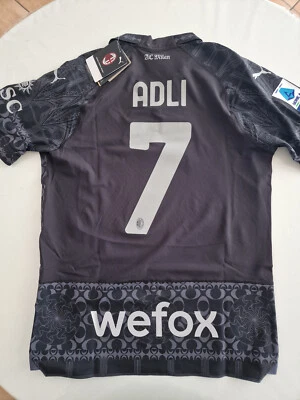 Shirt Authentic PUMA Milán X Pleasures Fourth Adli 7 Talla M + Caja Limitada - Imagen 1 de 4