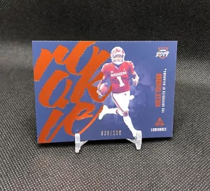 2019 Luminance Kyler Murray /100 ORANGE HORIZONTAL VARIATION SP Rookie Card #114 - Picture 1 of 20