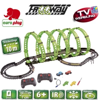 WOW EuroPlay RC FREEWAY RENNBAHN Five Loop infrarot gesteuert 5 Looping 30023