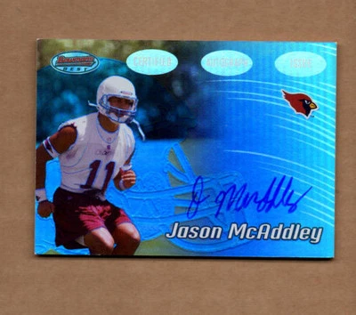 2002 Bowman's Best #138 Jason McAddley AUTO autograph card RC - Image 1 of 2