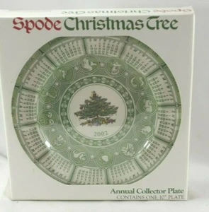 Spode Christmas Tree Annual Annual Collector Plate 2002 NIB - Picture 1 of 6