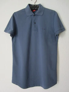 Poloshirt HUGO BOSS Polohemd Piqué Shirt Hemd Größe S jeans blau - Bild 1 von 4