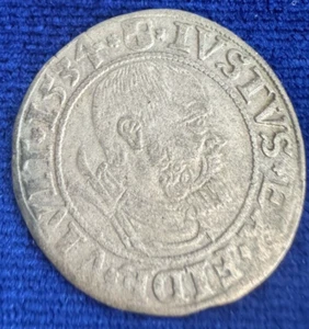 1534 Germany Prussia Groschen | Circulated | Silver | Albert | Free Shipping - Picture 1 of 3