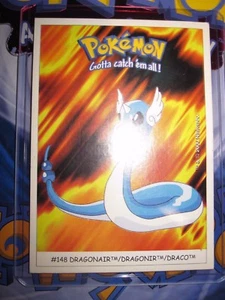 POKEMON (◕‿◕✿) BOOMER DUNKIN STICKER CARTE MINT DRAGONAIR DRAGONIR DRACO N° 148 - Picture 1 of 1