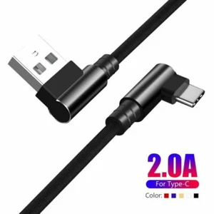 Typ C Ladekabel USB C Auf USB A Schnellladekabel Samsung LG V30 HTC Huawei Sony - Picture 1 of 14