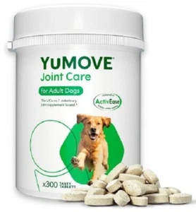 YuMOVE Adult Dog | Hip and Joint Supplement for Stiff Adult Dogs | 300 Tablets - Picture 1 of 5