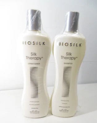 BioSilk Silk Therapy Conditioner and Therapy Shampoo 12 oz * - Image 1 of 3