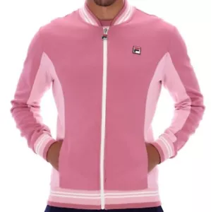 Fila Vintage Borg Wimbledon Settanta Tennis Track Top (Pink) UVP 75€ - Bild 1 von 5
