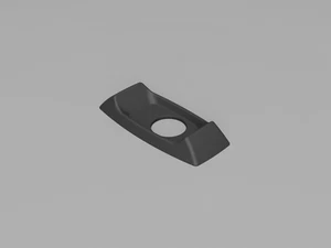 Renault 5 Alpine Turbo Tür Knopf Öffner Blende Abdeckung Door Push Button Trim - Picture 1 of 2