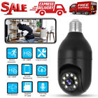 Wireless WiFi Light Bulb Camera Indoor 360° Panoramic 1080P HD Security Camera
