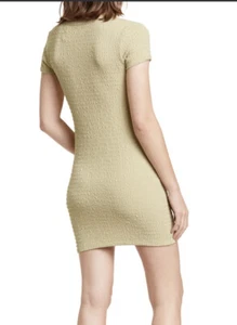 Elodie neu mit Etikett strukturiertes salbeigrün Größe Medium figurbetontes Minikleid - Bild 1 von 8