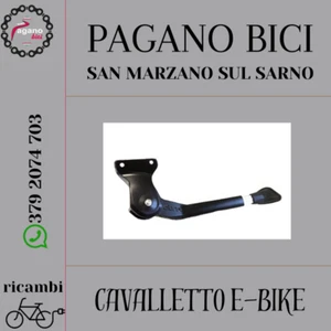 cavaletto bicicletta elettrica-e-bike-fat bike-pedalata assistita - Foto 1 di 1