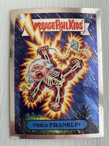 2022 Topps Chrome Garbage Pail Kids GPK #191b Fried Franklin - Picture 1 of 2