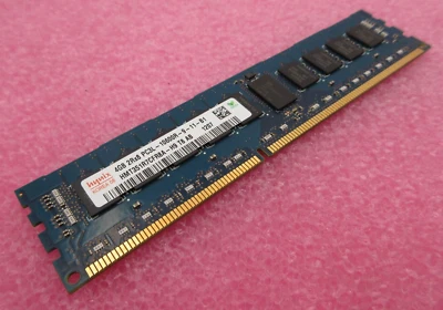 Hynix HMT351R7CFR8A-H9 4GB PC3-10600 DDR3-1333MHz ECC CL9 240P DIMM 1.35V Memory - Image 1 of 4