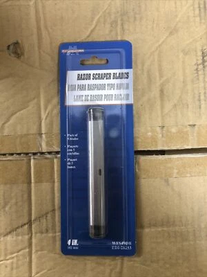 PACK DE 12 hojas de repuesto para raspador de afeitar Marshalltown - WFS49DB Foto 1 de 2