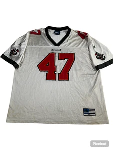 Vintage Adidas NFL Tampa Buccaneers #47 John Lynch Jersey, Size 2XL - Picture 1 of 4