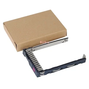 2.5" NVMe Hard Drive Tray Caddy for HP Proliant ML350 DL380 DL360 Gen10 Server - Picture 1 of 8