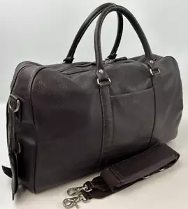 Maletín de viaje vintage de cuero LEVENGER para hombre - Imagen 1 de 12