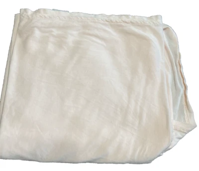 Milkberry Peach Bamboo Swaddle Blanket Lightweight Receiving 33x34 - Image 1 of 4