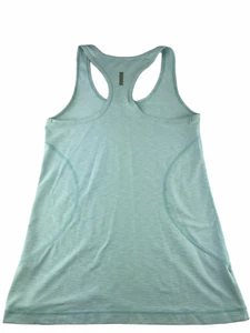 ZELLA Racerback Tank Top. Blue White Skinny Stripe. Size Women's SP Small. - Picture 1 of 8