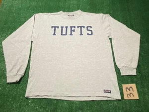 Vintage Tufts University manica lunga M media NCAA - Foto 1 di 8