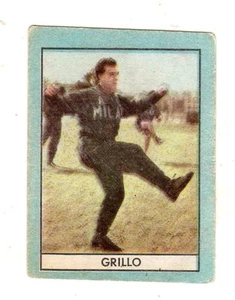 CALCIO FIGURINA CALCIATORI EDIZIONI STELLA BORDO AZZURRO milan grillo - Picture 1 of 1