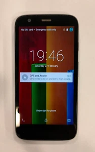 Motorola Moto G XT1032 - Black - 8GB - (Tesco Mobile) 3G Smartphone Grade B - Picture 1 of 8