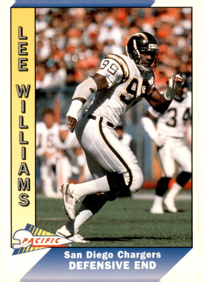 S1R4: 1991 PACIFIC BASE FOOTBALL CARDS YOU CHOOSE 400-550NFL CARDS - Image 1 of 1
